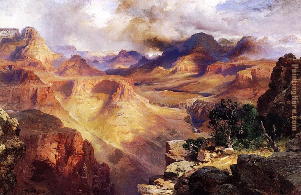 Grand Canyon 2 painting - Thomas Moran Grand Canyon 2 art painting